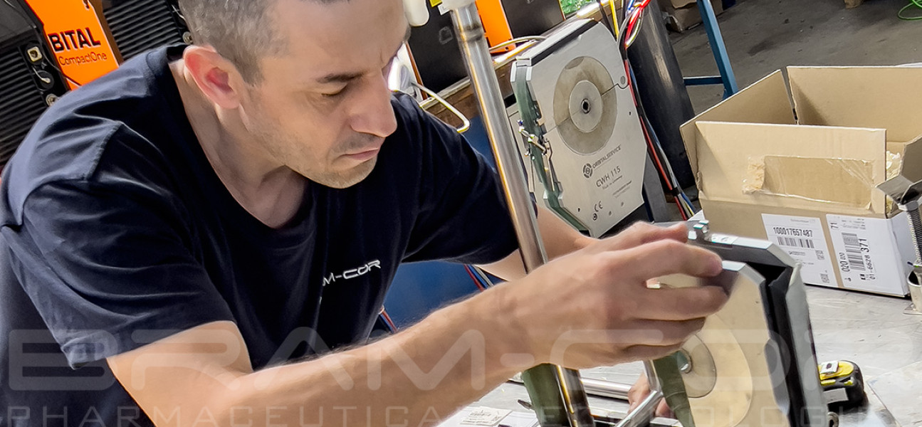 Work in progress at Bram-Cor Factory