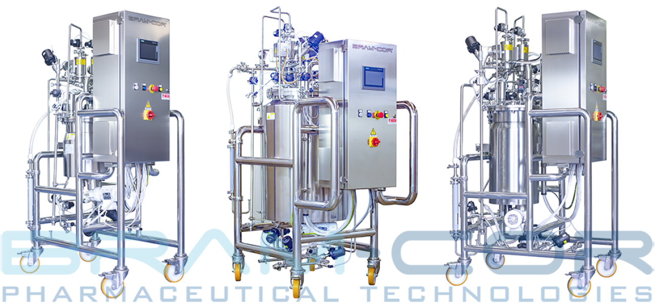 Bram-Cor Pharmaceutical Processing systems - Mobile mixers and dissolutor vessels