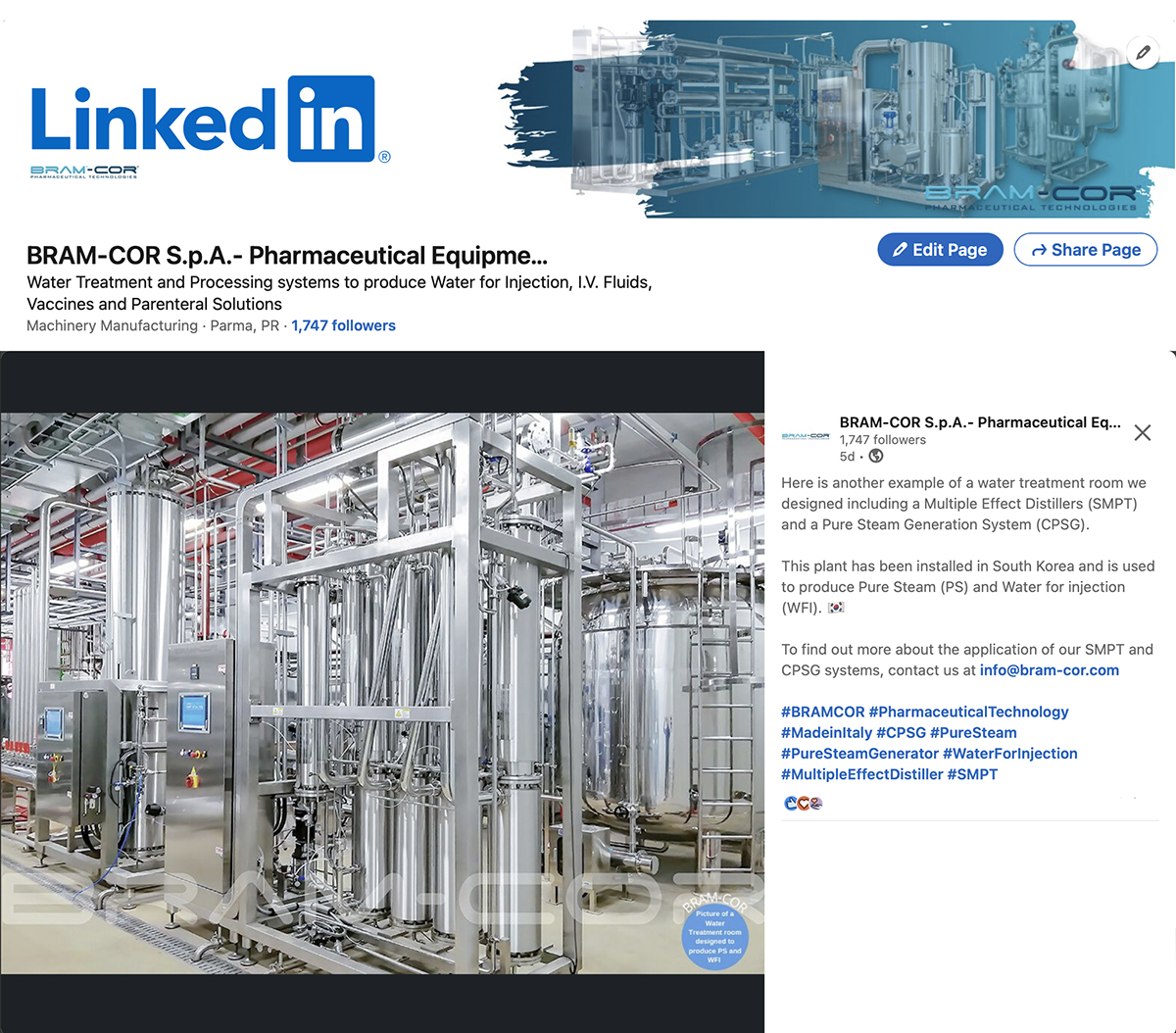 linkedin-page-on-turnkey-plants-